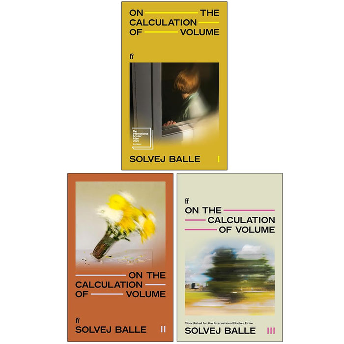 Solvej Balle Collection 3 Books Set (On the Calculation of Volume I, On the Calculation of Volume II and On the Calculation of Volume III)