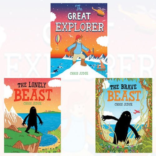 Chris Judge Collection 3 Books Bundle (The Great Explorer, The Lonely ...
