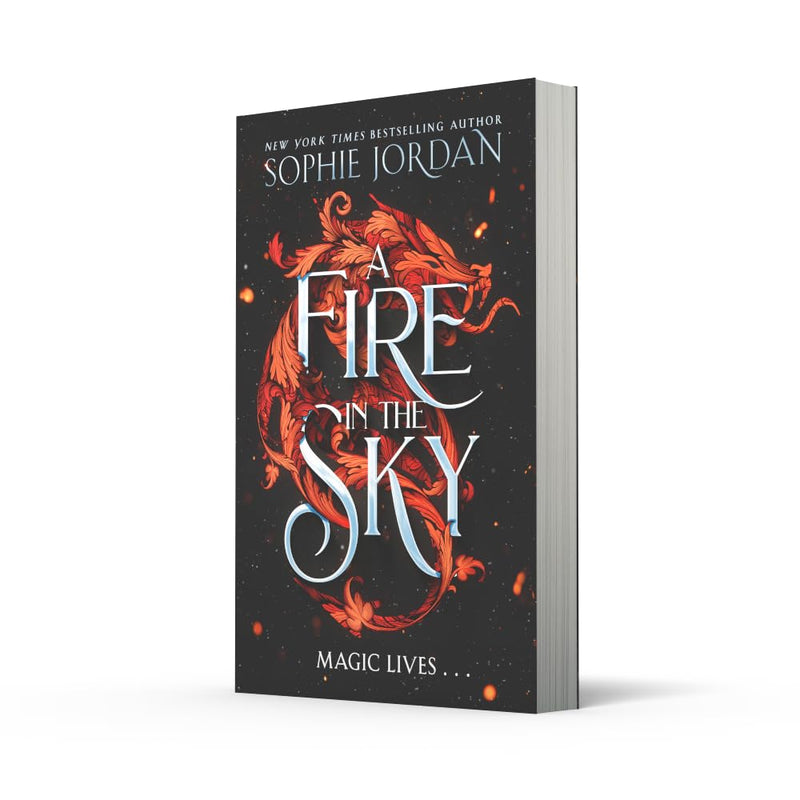 A Fire In The Sky Enemies To Lovers Fantasy Romance Fiction Novel - Fiction - Paperback