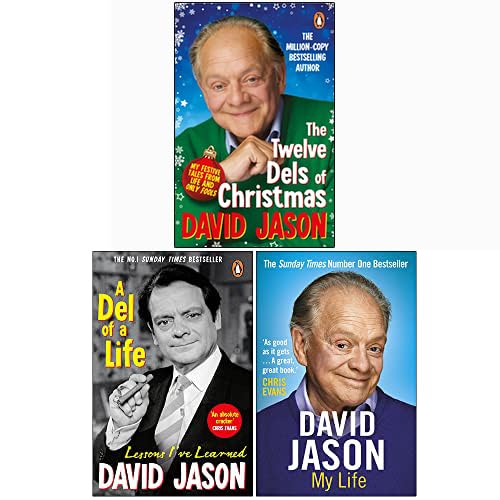 David Jason Collection 3 Books Set (The Twelve Dels of Christmas, A Del of a Life, My Life) - The Book Bundle