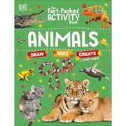 Children's activity book by DK Children titled "Animals" with colorful animal illustrations and engaging activities for young readers.