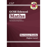 CGP GCSE Maths Revision Guide, Complete Revision & Practice, 10-Minute Tests Higher Grade 9-1 Collection 3 Books Set - The Book Bundle