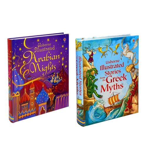 Usborne Illustrated Story Collection 2 Books Collection Set By Usborne - Fiction - Hardcover