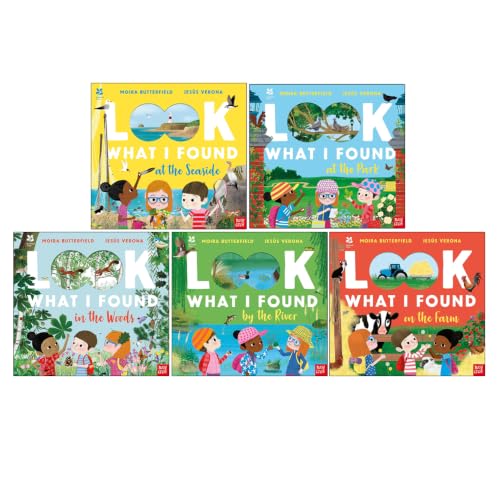 National Trust Look What I Found Series 5 Books Collection Set by Moira Butterfield - Non Fiction
