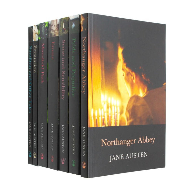 The Complete Works of Jane Austen 7 Books Collection Box Set (Sandition and Other Tales) - The Book Bundle