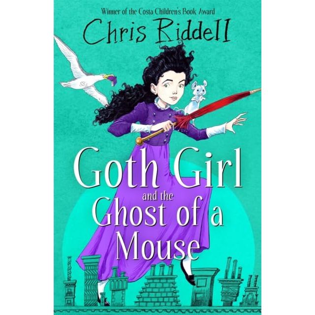 Chris Riddell Goth Girl Collection 4 Books Set (Goth Girl and the Ghost of a Mouse, Goth Girl and the Fete Worse Than Death, Goth Girl and the Wuthering Fright,Goth Girl and the Sinister Symphony)