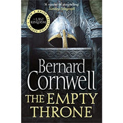 Six paperback books from Bernard Cornwell's Saxon Tales collection, featuring historical fiction with medieval and Viking themes.