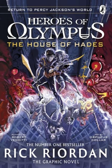 Heroes Of Olympus 1-5 Graphic Novels Collection Set By Rick Riordan - Fiction - Paperback