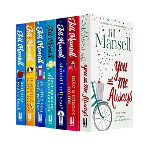 Jill Mansell Collection 7 Books Set (You and me Always, Take a Chance on Me, Should I Tell You?, Three Amazing Things, An Offer You Can't Refuse, It Started with a Secret and And Now You're Back) - The Book Bundle