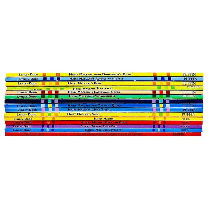 Lynley Dodd Hairy Maclary and Friends Series 15 Books Collection Set - The Book Bundle