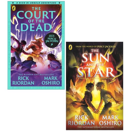 The Nico Di Angelo Adventures 2 Books Collection Set by Rick Riordan & Mark Oshiro - Fiction