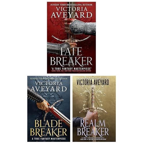 Realm Breaker Series 3 Books Collection Set (Realm Breaker, Fate Breaker [Hardback] and Blade Breaker) - The Book Bundle