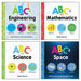 My First Science Library Abc's 4 Board Book Collection Set By Chris Ferrie (ABCs of Mathematics, ABCs of Engineering, ABCs of Science, ABCs of Space) - The Book Bundle