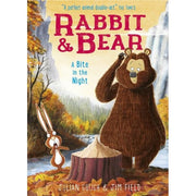 Set of six Julian Gough children's books from the Rabbit and Bear Series 1-6, featuring colorful covers and playful illustrations.