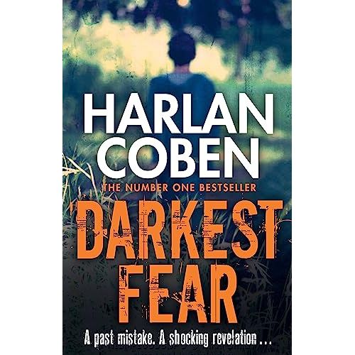 Darkest Fear book by Harlan Coben, Orion edition, featuring the cover with dark, suspenseful artwork.