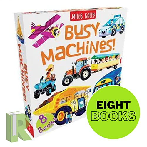 Busy Machines! 8-book set - The Book Bundle