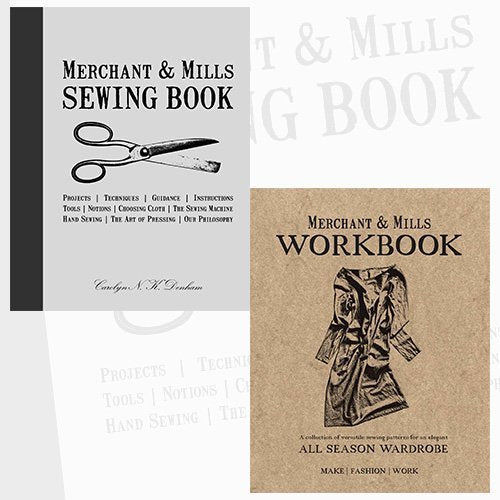 Merchant Mills Sewing book Collection 2 Books Bundle (Merchant and Mills Sewing Book,Merchant and Mills Workbook: A Collection of Versatile Sewing Patterns for an Elegant All Season Wardrobe [Paperback]) - The Book Bundle