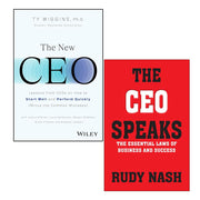 The New CEO by Ty Wiggins & The CEO Speaks by Rudy Nash 2 Books Collection Set - The Book Bundle