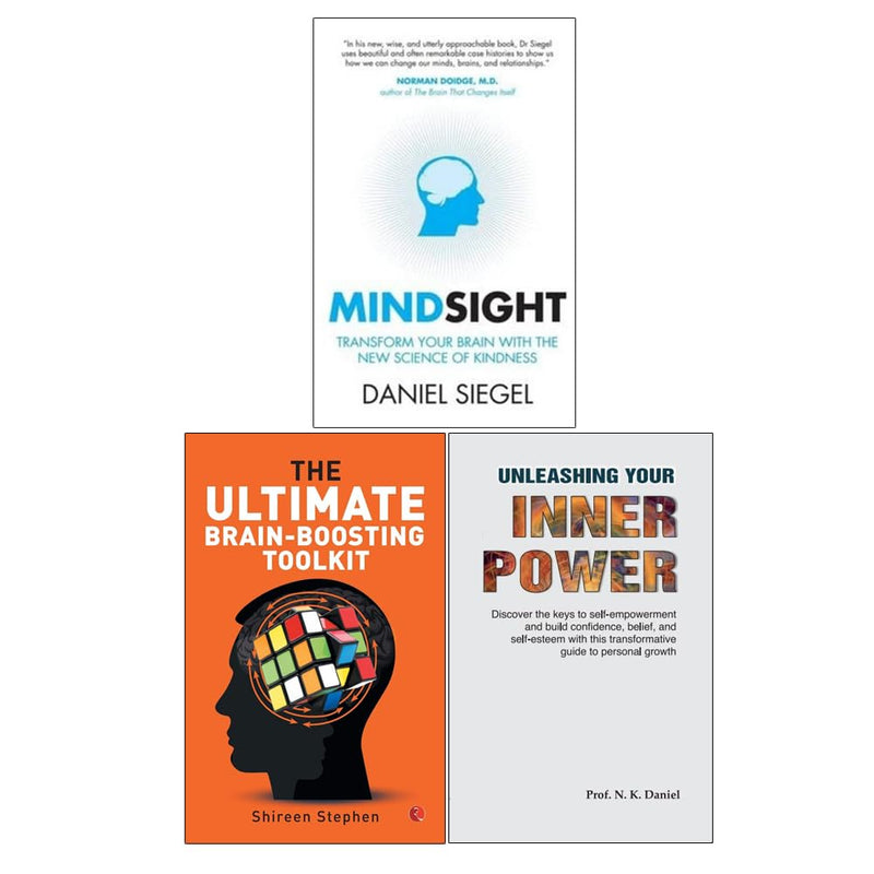 Brain Health and Personal Growth 3 Books Collection Set - Non Fiction - Paperback - The Book Bundle