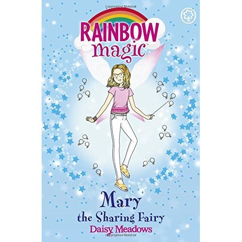 Four Rainbow Magic Friendship Fairies books by Daisy Meadows featuring Clare the Caring Fairy for children’s story collection set.