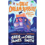 Greg James and Chris Smith Collection 3 Books Set (Super Ghost, Great Dream Robbery & Kid Who Fell Through Time) - The Book Bundle