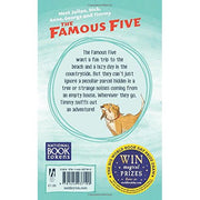 Enid Blyton Famous Five book cover featuring Timmy the dog, part of Hodder Children's Books World Book Day 2017 edition.
