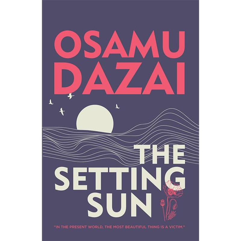 Osamu Dazai two-book collection set by Wilco Publishing, featuring The Setting Sun and No Longer Human, displayed together.