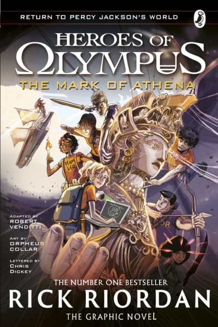 Heroes Of Olympus 1-5 Graphic Novels Collection Set By Rick Riordan - Fiction - Paperback