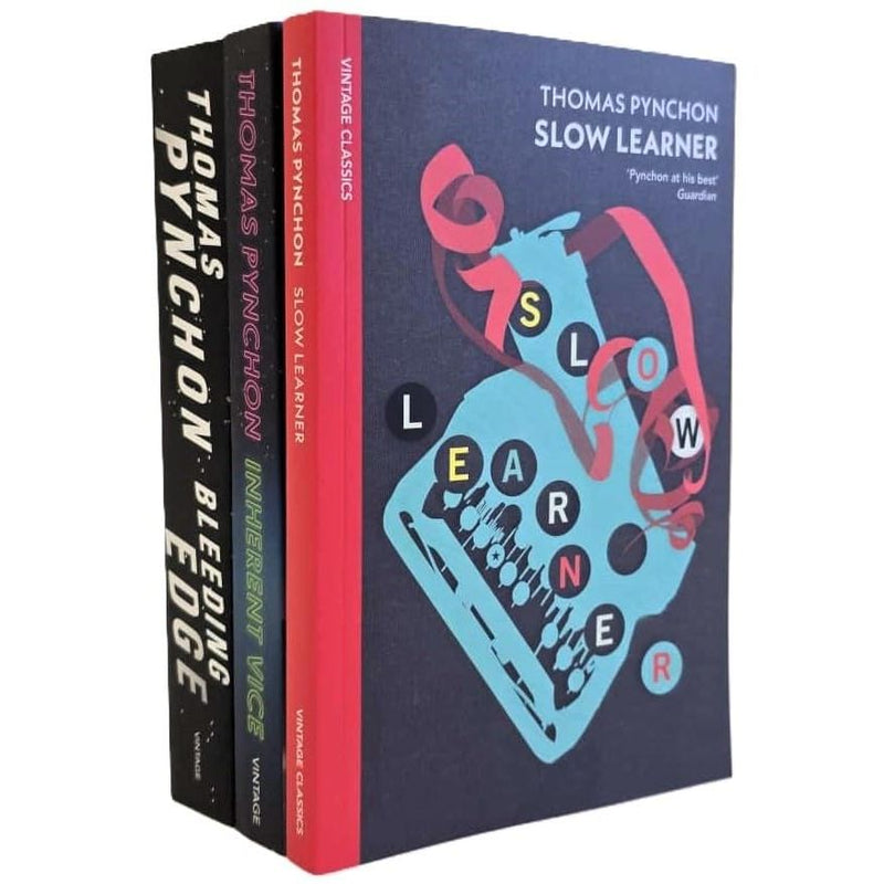 Thomas Pynchon Collection 3 Books Set (Slow Learner, Inherent Vice and Bleeding Edge) - The Book Bundle