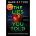 Harriet Tyce Collection 3 Books Set (Blood Orange, The Lies You Told & [Hardcover] It Ends At Midnight) - The Book Bundle