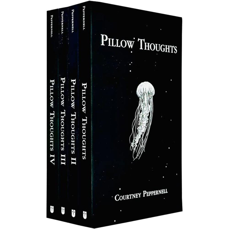 Pillow Thoughts Courtney Peppernell Collection 4 Books Set Healing the Heart, Mending the Mind, Stitching the Soul - The Book Bundle