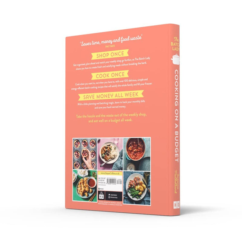 The Batch Lady Cooking on a Budget by Suzanne Mulholland Hardcover - The Book Bundle