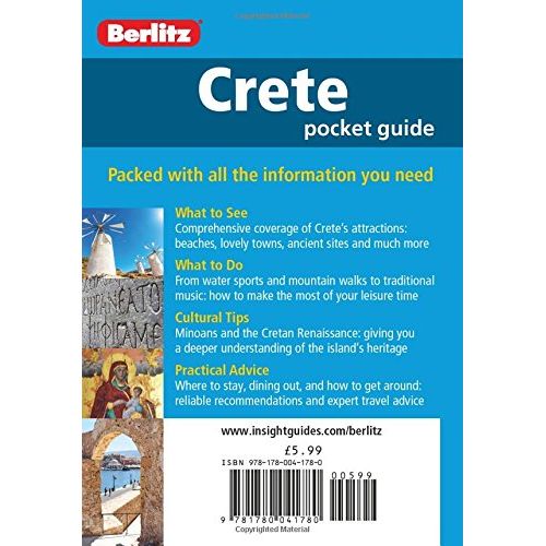 Berlitz Pocket Guide Crete (Berlitz Pocket Guides) - The Book Bundle