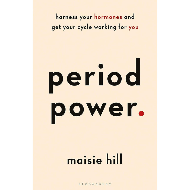 Green Tree paperback set of "Powerful" and "Be the Expert in Your Own Life & Period Power" books by Maisie Hill on non-fiction topics.