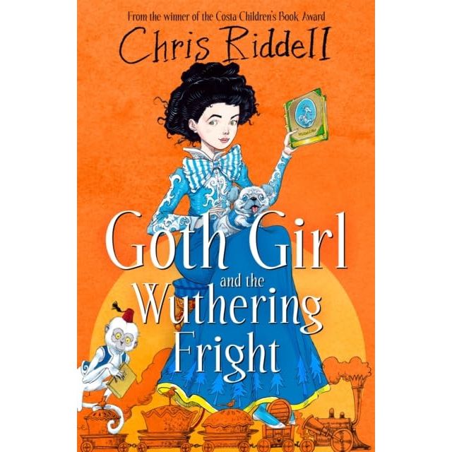Chris Riddell Goth Girl Collection 4 Books Set (Goth Girl and the Ghost of a Mouse, Goth Girl and the Fete Worse Than Death, Goth Girl and the Wuthering Fright,Goth Girl and the Sinister Symphony)