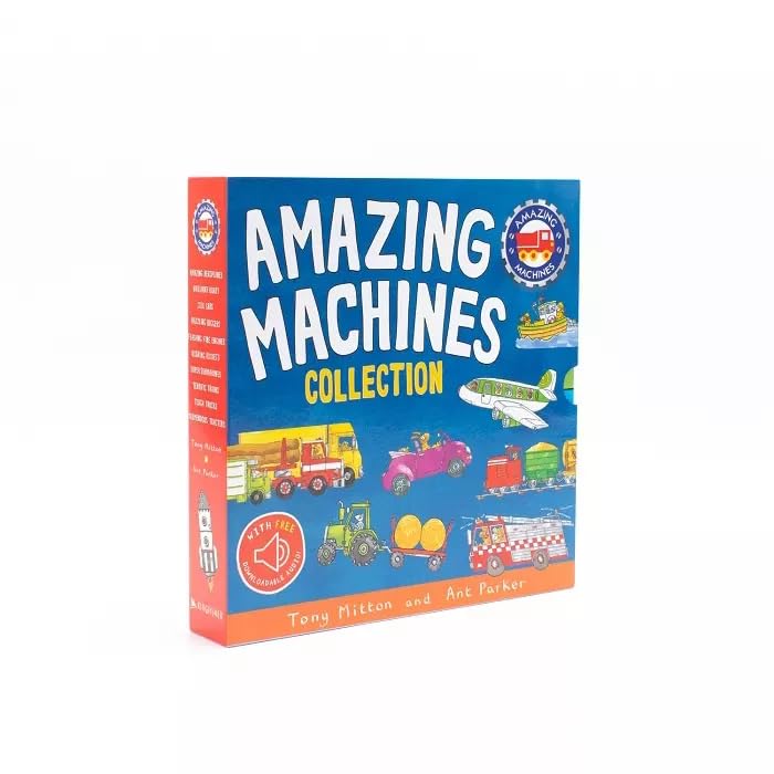 Amazing Machines Truckload Children Collection Tony Mitton 10 Books Box Set - The Book Bundle