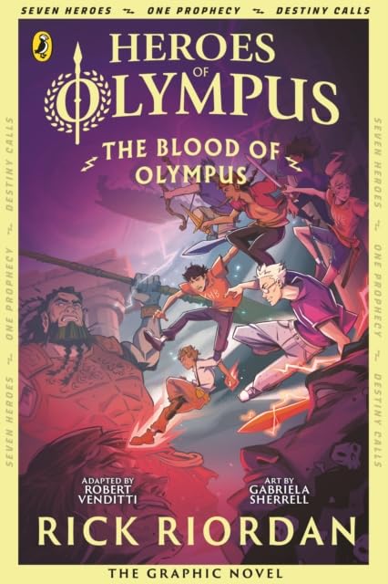 Heroes Of Olympus 1-5 Graphic Novels Collection Set By Rick Riordan - Fiction - Paperback