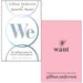 We and Want By Gillian Anderson, Jennifer Nadel 2 Books Collection Set - The Book Bundle