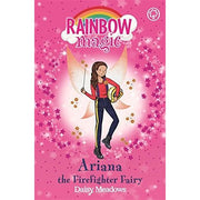 Rainbow Magic Helping Fairies Collection with Martha the Doctor Fairy, a set of four colorful children's books by Daisy Meadows.