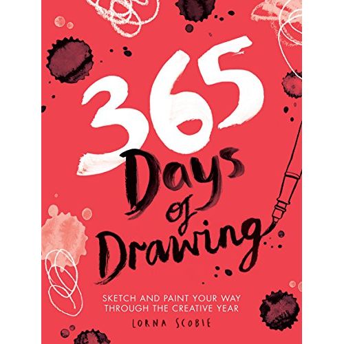 365 Days of Drawing: Sketch and Paint Your Way Through the Creative Year (Adult Art Activity and Colouring Book) (365 Days of Art) - The Book Bundle