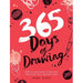 365 Days of Drawing: Sketch and Paint Your Way Through the Creative Year (Adult Art Activity and Colouring Book) (365 Days of Art) - The Book Bundle