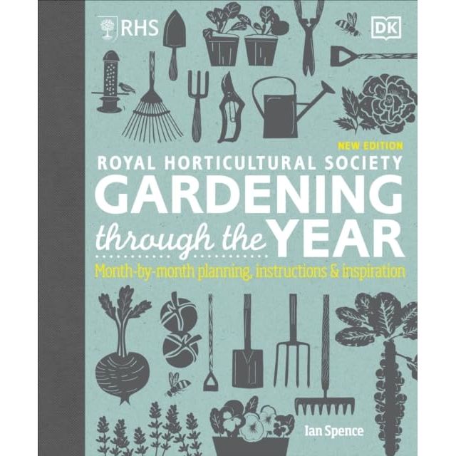 New Wild Garden, RHS Gardening Through the Year 2 Books Collection Set - The Book Bundle