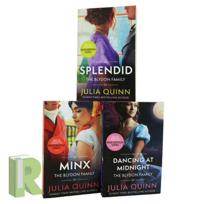 Blydon Family Saga Series 3 Books Collection Set by Julia Quinn (Splendid, Dancing At Midnight & Minx) - The Book Bundle