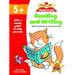 Age 5+ Key Skills Help With Homework 5 Books Collection Set with Stickers (Maths, Handwriting, Adding & Subtracting, Spelling, Reading & Writing) - The Book Bundle