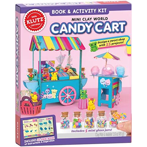 Mini Clay World: Candy Cart (Klutz) - The Book Bundle