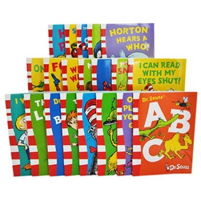Dr Seuss Classic 20 Books Gift Set (Kids Wonderful World Read at Home Collection) - The Book Bundle