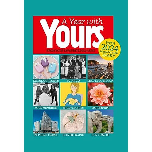A Year With Yours Yearbook 2024 From Your Favourite Magazine by Yours Magazine - Non Fiction - Hardback - The Book Bundle