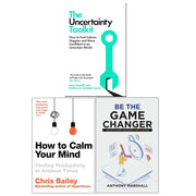 The Uncertainty Toolkit, How to Calm Your Mind & Be The Game Changer 3 Books Collection Set - The Book Bundle