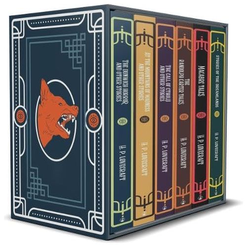 The H.P. Lovecraft 6 Book Hardback Collection: Macrabre Tales, Stories of the Dreamlands, The Randolph Carter Tales,The Call of Cthulhu & Other Stories by H.P. Lovecraft - The Book Bundle