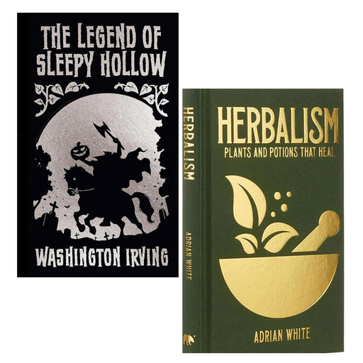 Washington Irving 2 Books Collection Set (Old Christmas, The Legend of Sleepy Hollow and Other Stories) - The Book Bundle